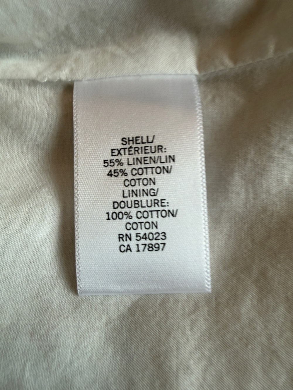 Banana Republic Beige and White Circle-Print Mini Skirt - Picture 3 of 3